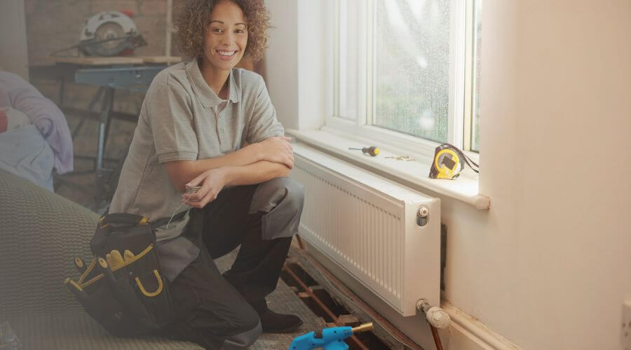 Local tankless water heater installation in Peosta, IA